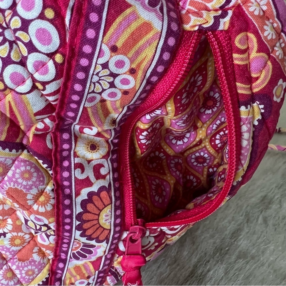 VERA BRADLEY Raspberry Fizz Drawstring Zipper Y2K… - image 3